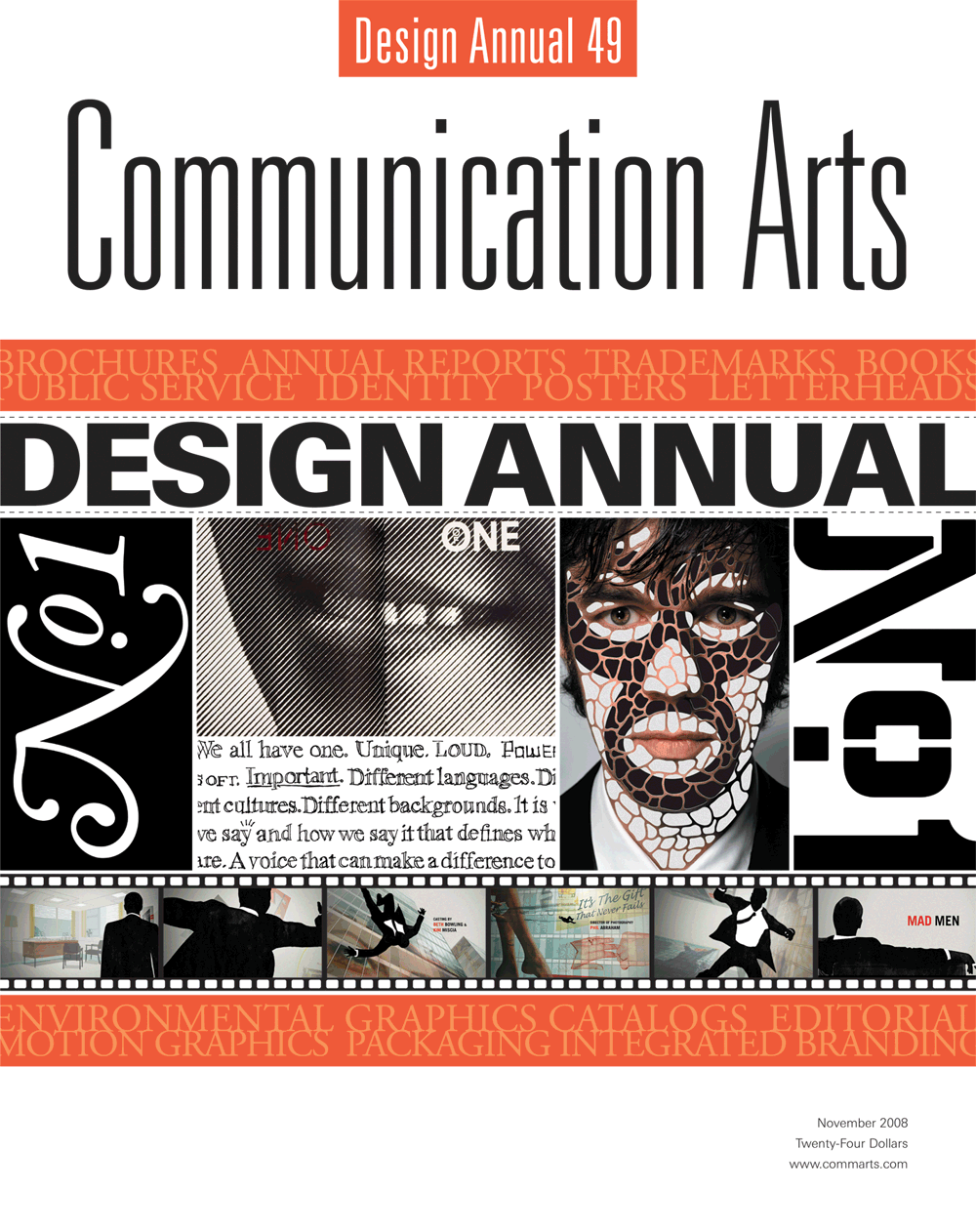 Communication Arts magazine: Cover, November 2008