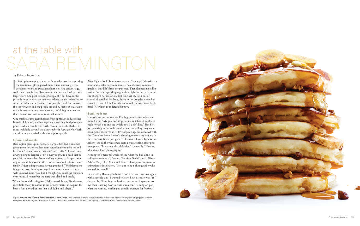 Communication Arts magazine: Sara Remington feature article